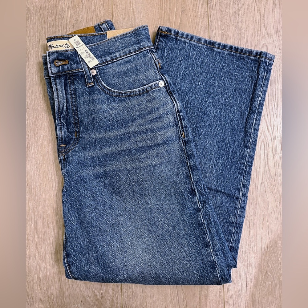 Madewell The Petite Perfect Vintage Wide-Leg Crop Jean 25P